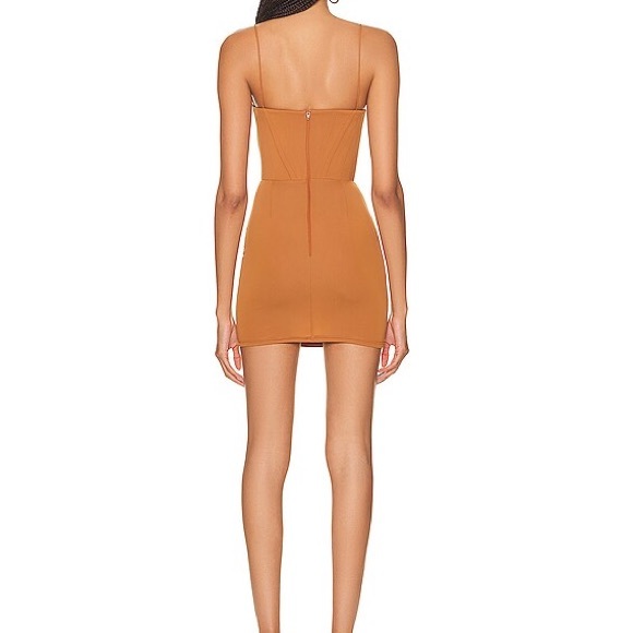 Alex Perry Camel Mini Dress - Picture 5 of 8